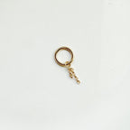 18g 16g Minimalist Rolo Chain Rook Hoop, stainless steel piercings, rook huggie, hoop huggies, cartilage piercing, cartilage earrings