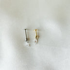 Hidden Rook Piercing 16g F136 Implant Grade Titanium Floating Marquise CZ Charm piercing, helix labret, hidden helix  piercing, tragus