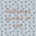 Exchanging color or size plus shipping