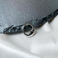 F136 Titanium Crescent Moon Daith hoop, daith huggie, hoop huggies, cartilage piercing, helix hoops, septum ring, nose ring