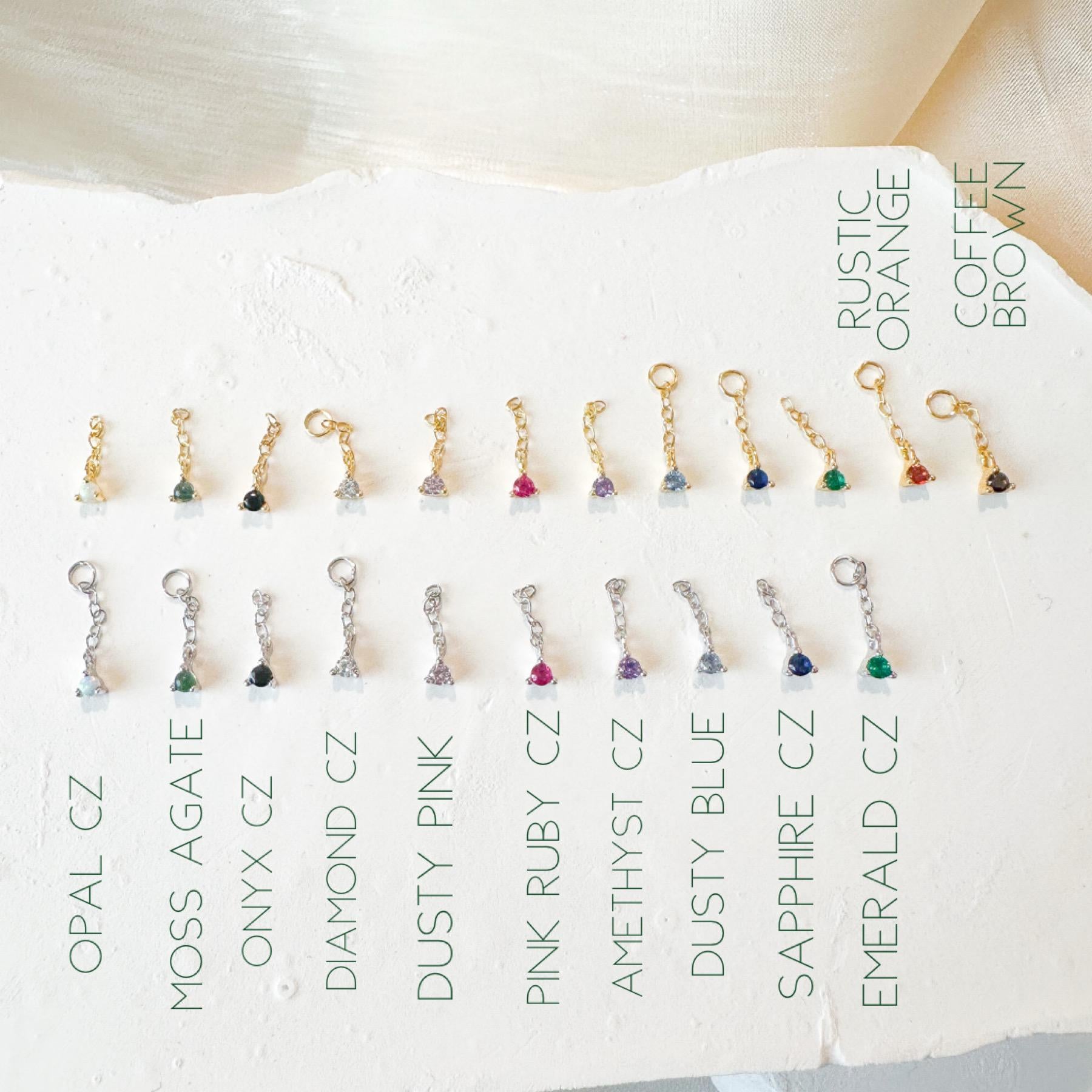Dainty Dainty Star and CZ F136 Titanium 16G 18g Push Pin Flat Back Vertical Helix Piercing, Vertical rook piercing, hidden rook, flat pierce