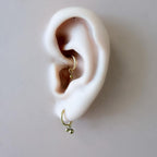 Dainty Waterproof Hypoallergenic Stainless Steel Ball Charms, Helix Hoop Charm, earring charms, Titanium Hoops, cartilage piercing charms
